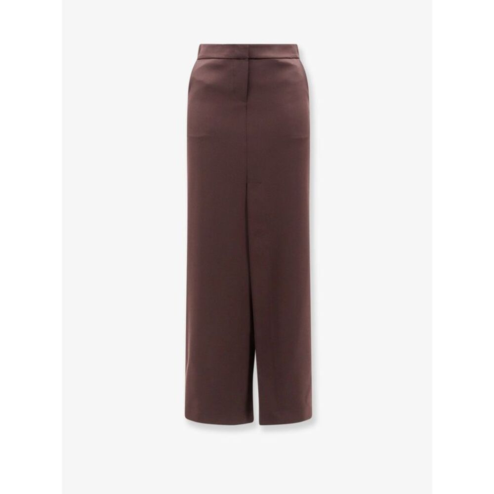 Actualee Women Satin Pencil Skirt